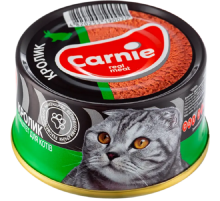 Корм для взрослых котов Паштет мясной с кроликом 90 г Carnie
