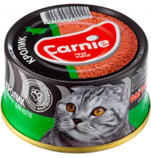 Корм для дорослих котів паштет Carnie з кроликом 90 г