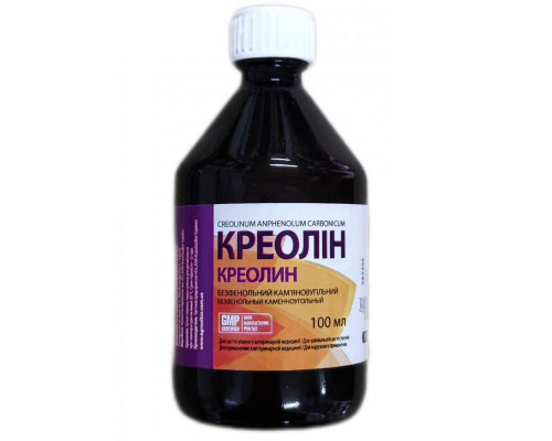 Розчин Креолін для лікування та профілактики псороптозу овець і кіз 100 мл O.L.K.A.R. термін 02.2027