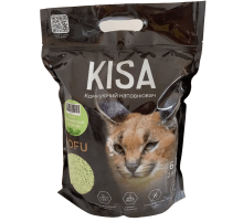 Наповнювач для котячих туалетів соєвий Kisa Tofu Green Tea Mint з ароматом зеленого чаю та м\'яти 2,6 кг 6 л TOP CAT