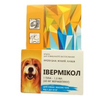 Капли Ивермикол 1,2 мл для собак 5-10 кг №1 Фарматон срок 10.2026