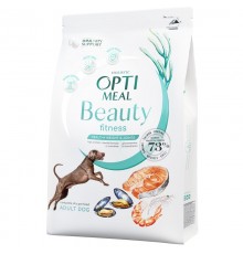 Сухий корм для собак Beauty Fitness Healthy Weight and Joints беззерновий з морепродуктами 4 кг Optimeal