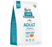 Сухой корм для собак Dog Grain-free Adult с лососем 3 кг Brit Care