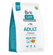Корм д/соб Брит малых и средних пород беззерновой с лососем Brit Care Dog Grain-free Adult 3кг 