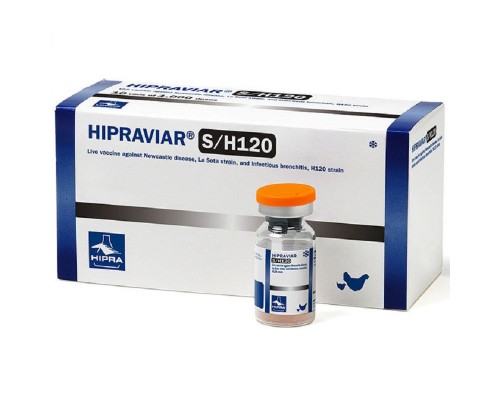 Вакцина Ла-Сота Ньюкасла ХИПРАВИАР H120 5000 доз Hipra