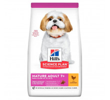 Сухий корм для собак дрібних порід Mature Adult 7+ Small&Mini  з куркою 1,5 кг Hill's Science Plan