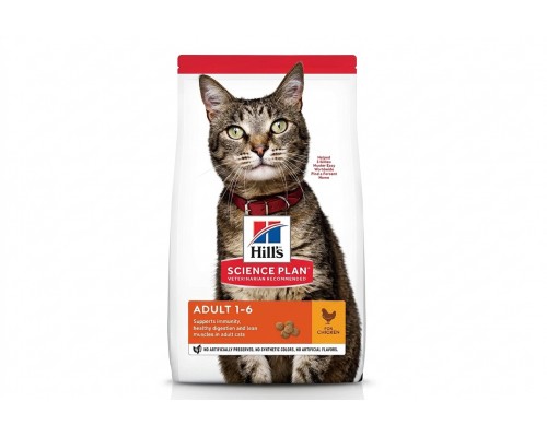 Сухий корм для котів Feline Adult з куркою 15 кг Hill's Science Plan
