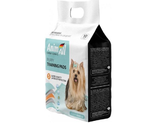 Пеленки AnimAll 60х60 см / 10штук, (20 шт/ящ)/130668