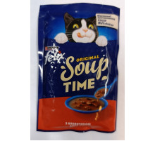 Корм для котов Felix Soup Beef суп с говядиной  48 г Purina