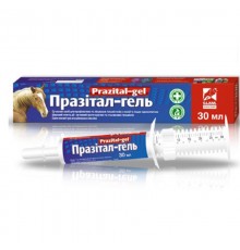 Гель для лошадей Празитал от глистов шприц с дозатором 30 мл O.L.KAR