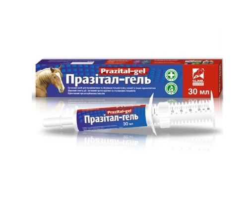 Гель для коней Празітал Prazistal-gel 30 мл O.L.KAR