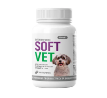 Фитокомплекс для собак Provet SOFTVET антистрессовое действие и нормализации работы нервной системы 100 таб