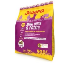 Сухой корм для собак малых пород Mini duck and Potato  с уткой и картофелем 900 г Josera