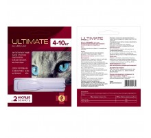 Ультимейт Ultimate капли от блох, клещей, вшей и власоедов для кошек 4-10 кг 0,8 мл