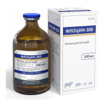 Раствор для инъекций Флоцин-300 100 мл БТЛ