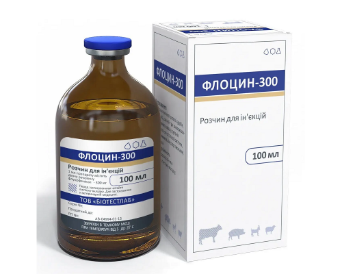Флоцін -300 100 мл БТЛ