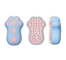 Паровая щетка массажер спрей 3 в 1 Pet Spray Massage Comb USB для вычесывания собак и кошек с паровым распылителем