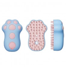 Парова щітка масажер спрей 3 в 1 Pet Spray Massage Comb USB для вичісування собак і котів з паровим розпилювачем 
