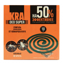Спіралі від комарів та мух 10 шт KPA DEO Чехія