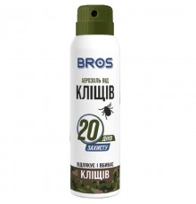 Аэрозоль репеллент от клещей 90 мл Bros