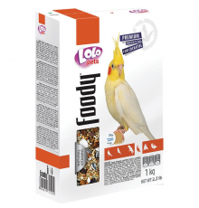 Корм полнорационный для нимф с натуральными витаминами 1 кг Lolo Pets