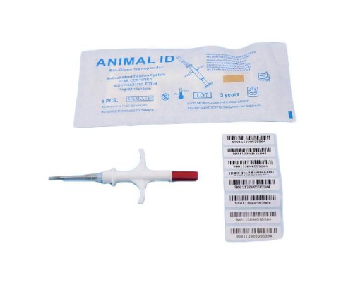 Мікрочіп Animal ID mini з аплікатором Великобританія