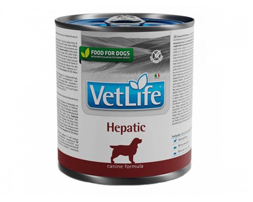 Влажный корм для собак Фармина Farmina Vet Life Hepatic диет. питание при хронической печеночной недостаточности 300 г