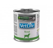 Вологий корм для собак Фарміна Farmina Vet Life Renal дієт. харчування, для підтримки функції нирок, 300 г 