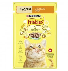 Корм для котов Friskies с курицей в подливке 85 г Purina