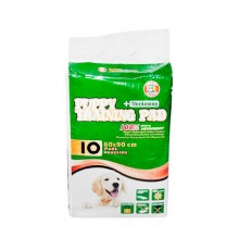 Пелюшки HUSHPET гігієнічні для тварин 6-шарова 60 * 90 см 10 шт в уп PAD690