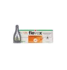 Капли Флевокс Flevox для cобак 10-20 кг 134 мг №1 Vetoquinol