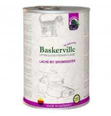 Baskerville Лосось с ежевикой для котят 400 г (21519)