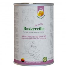 Корм для собак Holistic с кабаном уткой тыквой  шампиньонами и зеленью  400 г Baskerville