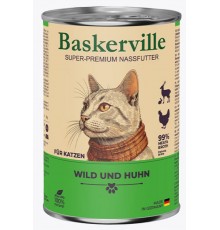 Корм для котів Баскервіль оленина з птицею 400 г Baskerville