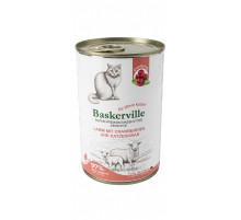 Корм для котов Баскервиль с ягненком клюквой и травой 400 г Baskerville
