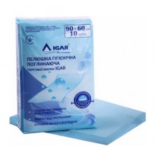 Пелюшки гігієнічні Ігар 60х60 №15