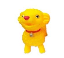 Игрушка резиновая Козлик желтый 15*15*6,5 см Китай