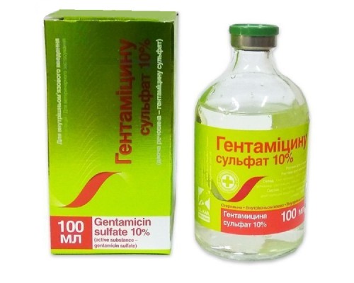 Гентаміцин 10% 100 мл O.L.KAR