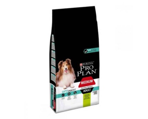 Корм д/соб Проплан Средн.пород  Proplan Medium чувств.пищев.Ягненок 3 кг