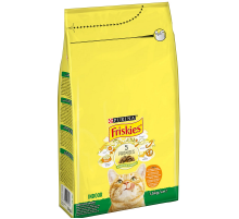 Сухой корм для котов живущих в помещении Indoor Cats с курицей и овощами 1,5 г Friskies