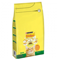 Сухой корм для котов живущих в помещении Indoor Cats с курицей и овощами 1,5 г Friskies