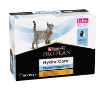 Корм для котов Veterinary Diets Hydra Care добавка для увеличения потребления жидкости и разжижению мочи. Со вкусом курицы. 75 г Purina Pro Plan