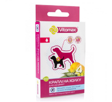 Капли на холку Vitomax Eco от блох и клещей для щенков №4 Vitomax
