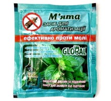 Таблетки від молі Глобал з ароматом м"яти 10 таблеток Global