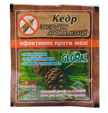 Таблетки від молі Глобал з ароматом кедра 10 таблеток Global