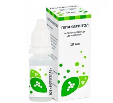 Краплі Гепакарнітол гепатопротектор 10мл BioTestLab термін 01.2026