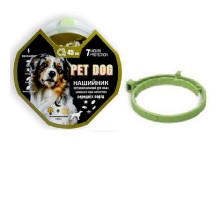 Ошейник Пет Pet DOG светонакопительная лента 45 см зеленый пропоксур+флуметрин
