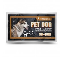 Капли на холку Pet Dog для собак 30-40 кг №1*6 мл Круг