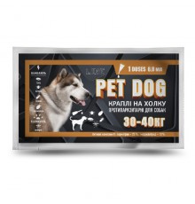 Краплі на холку Pet Dog для собак 30-40 кг №1*6 мл Круг