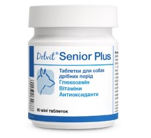 Таблетки Dolvit Senior Plus minii для пожилых собак с глюкозамином №90 Dolfos